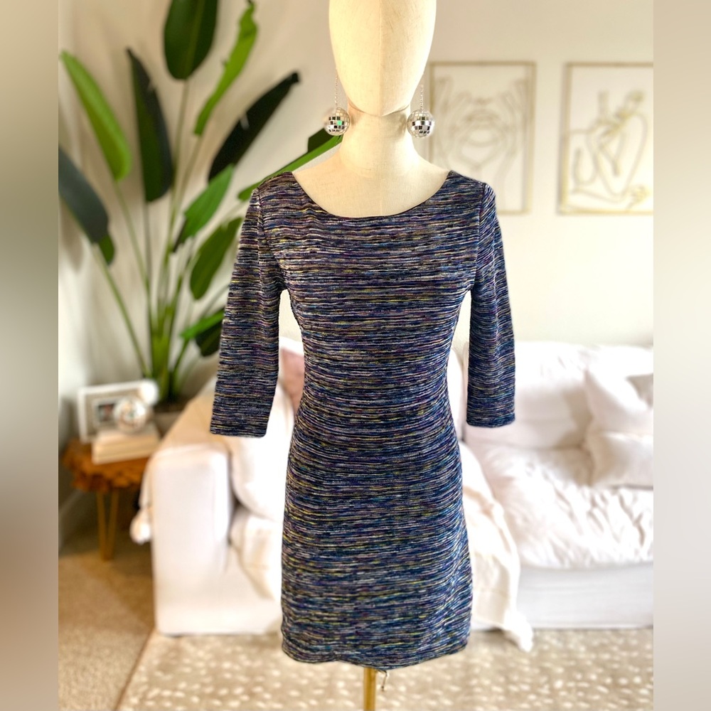 Lily Rose multicolor bodycon dress